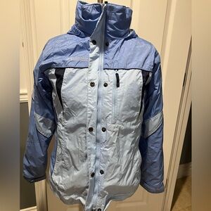 Columbia kids 2 in 1 Blue Jacket size 14/16